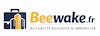 logo immobilier beewake