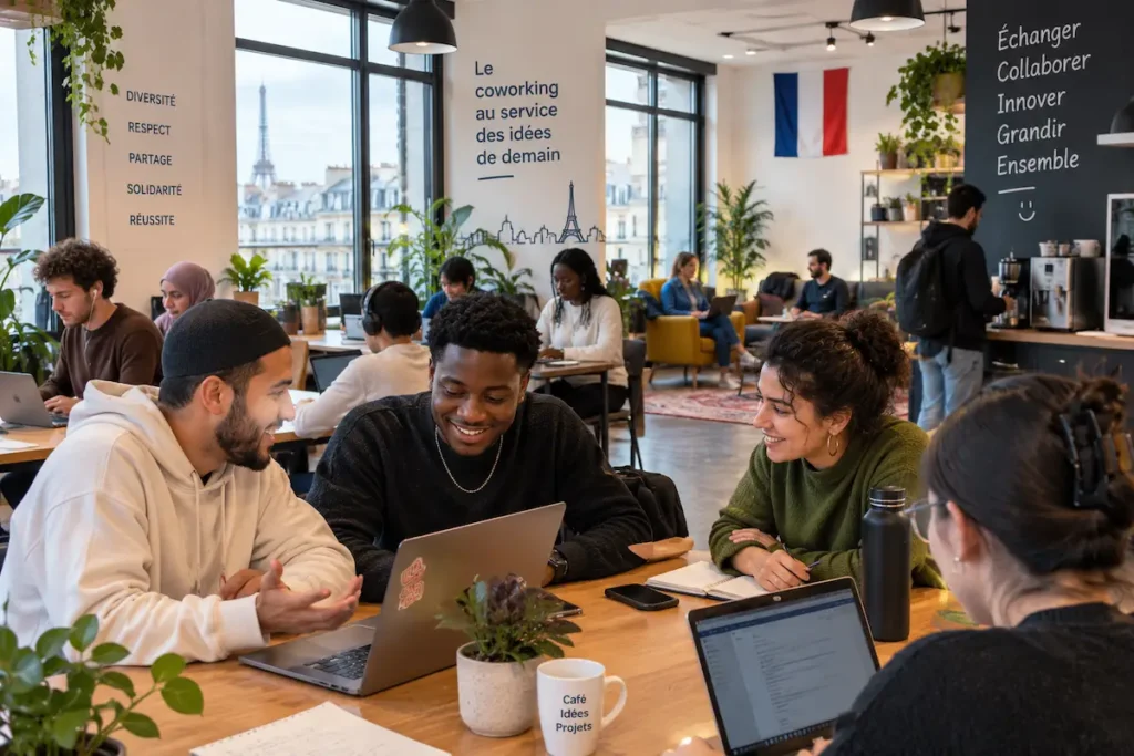 Coworking parisien, avantage